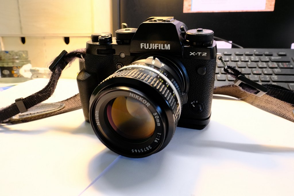 FUJIFILM XT-2 + Nikkor AiS 50mm f/1.4